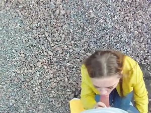 Public Sex Makes Her Pussy Dripping Wet