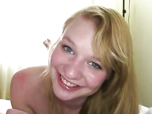 Innocent Blonde Gets Nicely Drilled After A Blowjob