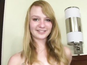 Innocent Blonde Gets Nicely Drilled After A Blowjob