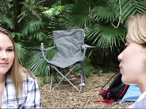 Fucking Teen Camping Hotties Out In The Woods