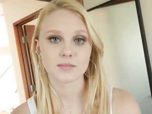 Skimpy Outfits On A Tiny Dick Loving Blonde Cutie